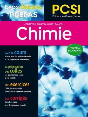 cover image of Exos Résolus--Prépas Chimie PCSI